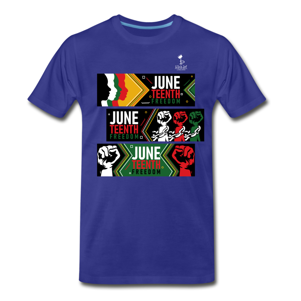 Juneteenth - Freedom Day Premium T-Shirt - royal blue