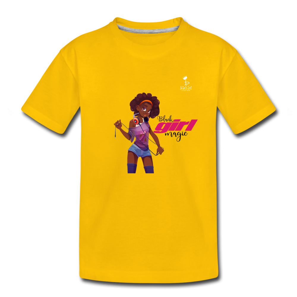 Black Girl Magic Kids - sun yellow