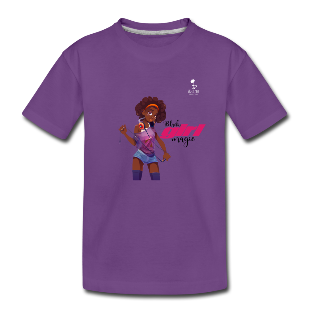 Black Girl Magic Kids - purple
