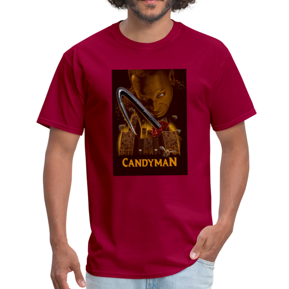 Candyman Hook - Halloween Tee - dark red