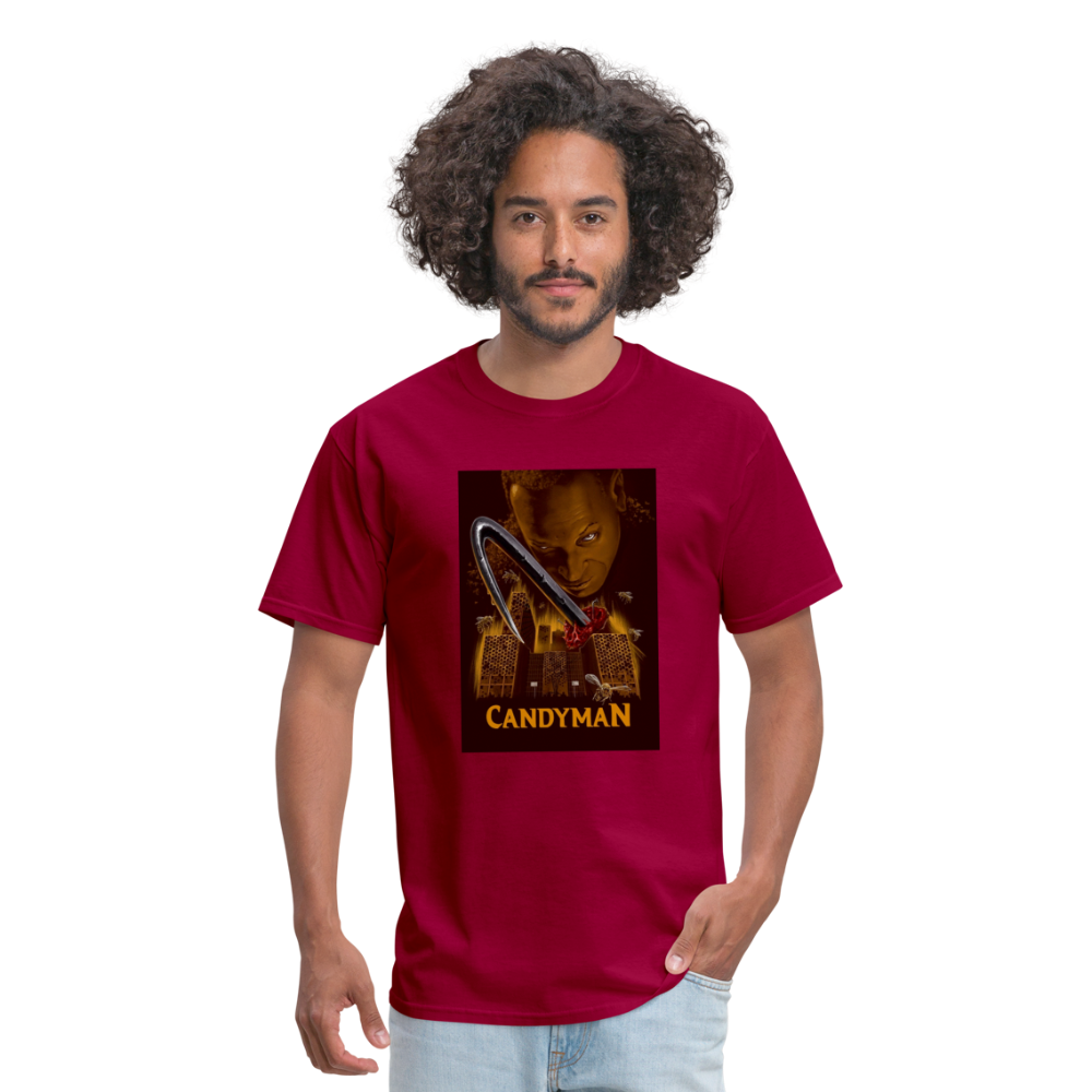 Candyman Hook - Halloween Tee - dark red