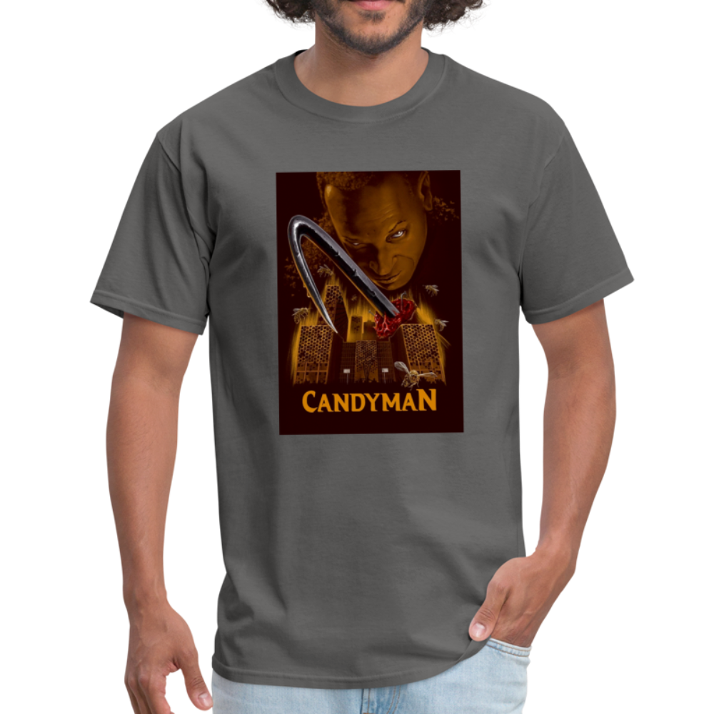 Candyman Hook - Halloween Tee - charcoal