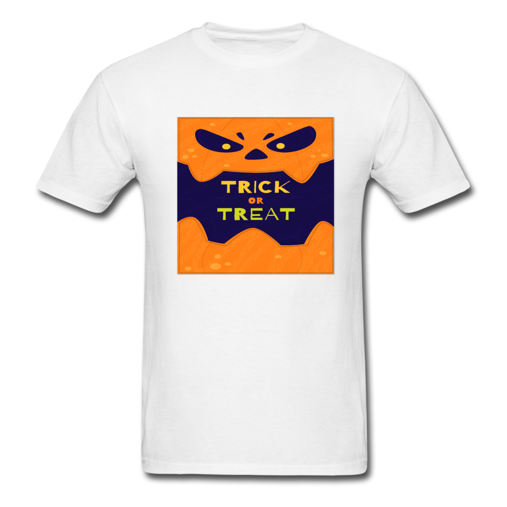 Trick or Treat - Halloween Tee - white