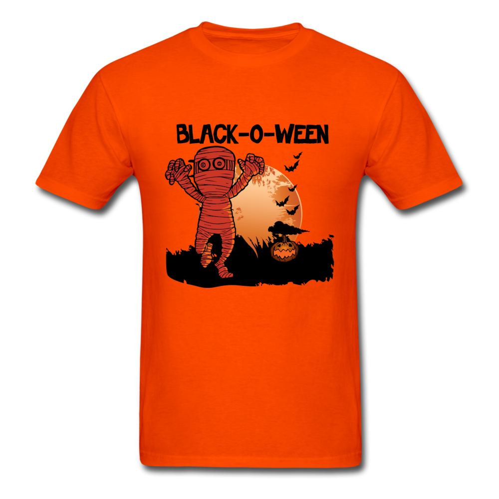 Black-O-Ween Halloween T-Shirt - orange