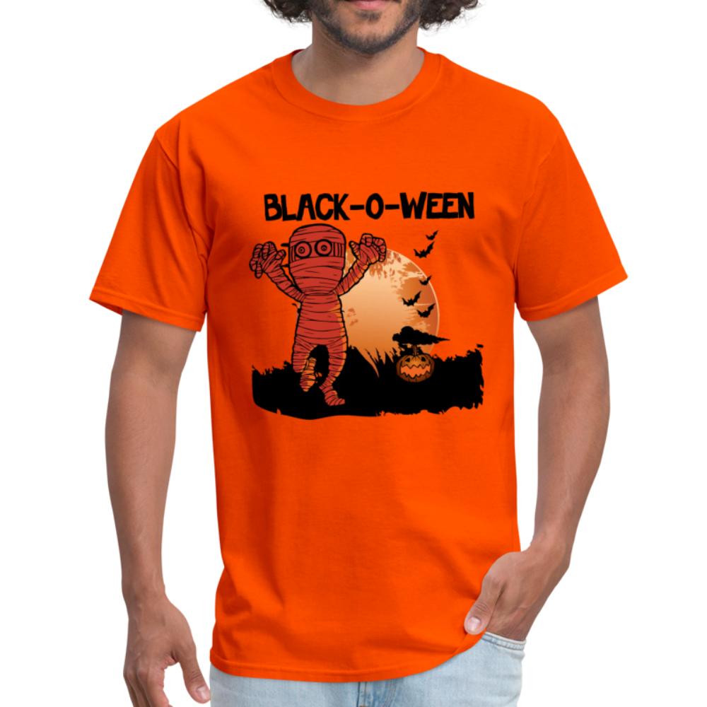 Black-O-Ween Halloween T-Shirt - orange