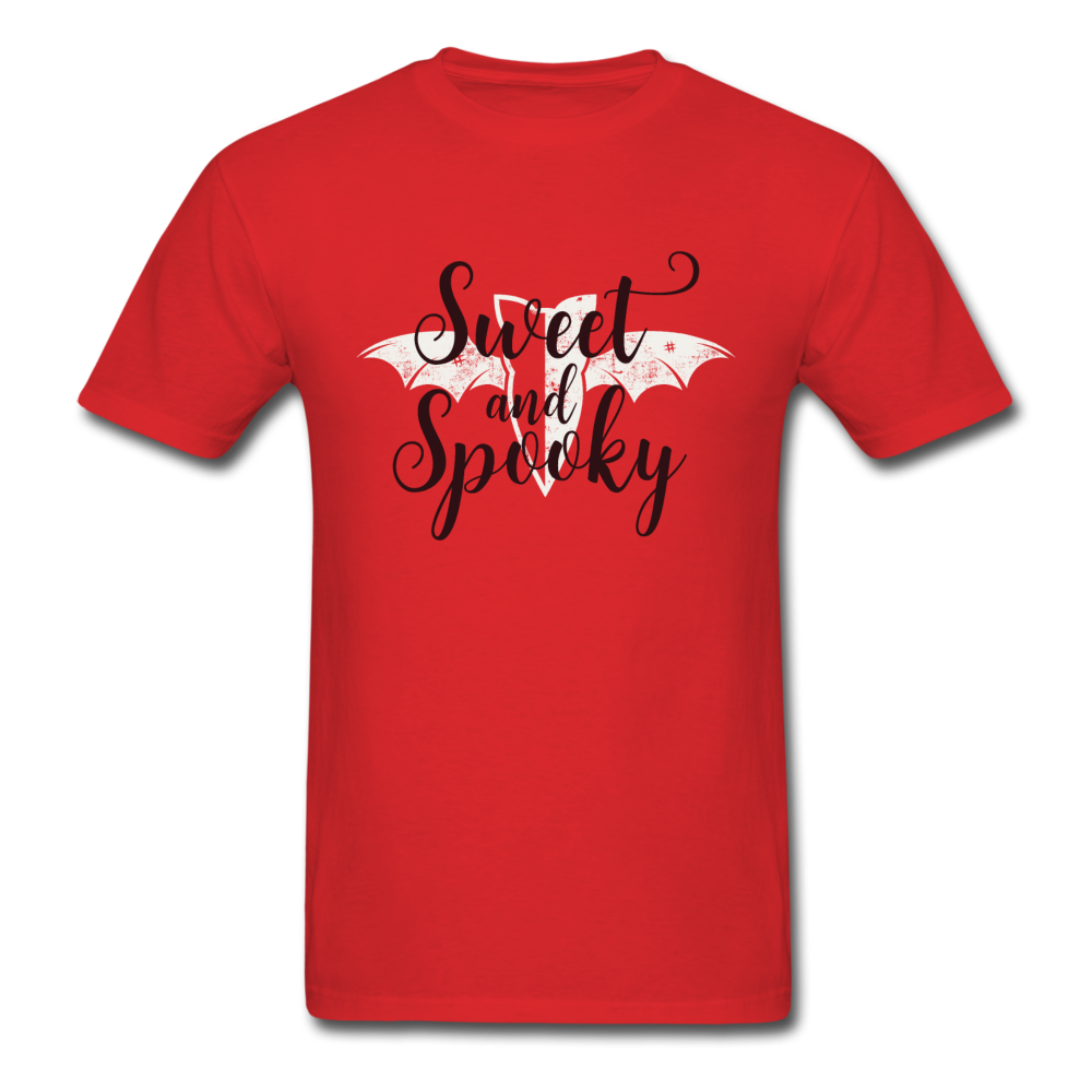 Sweet and Spooky Halloween T-Shirt - red