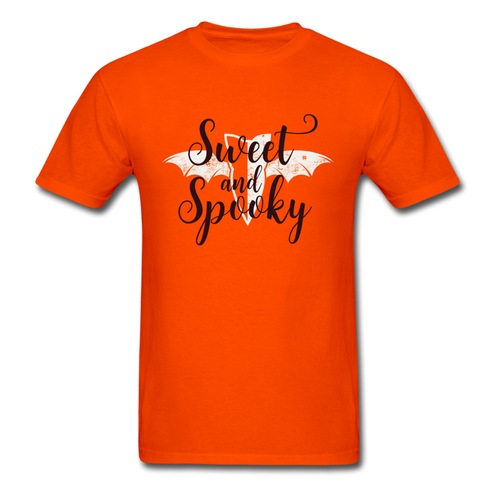 Sweet and Spooky Halloween T-Shirt - orange