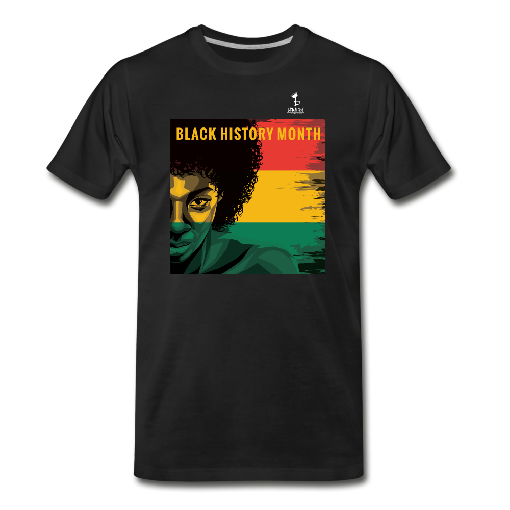 Black History Month Premium T-Shirt - black