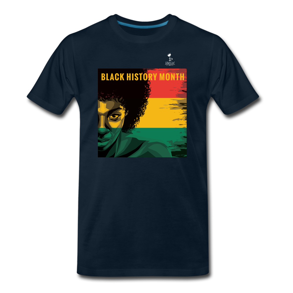 Black History Month Premium T-Shirt - deep navy