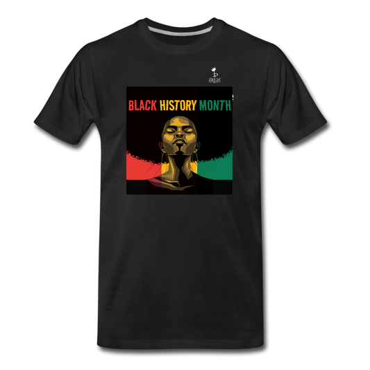 Keep Yah Head Up - Premium T-Shirt - black