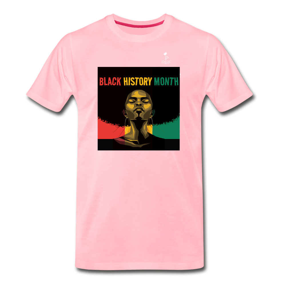Keep Yah Head Up - Premium T-Shirt - pink