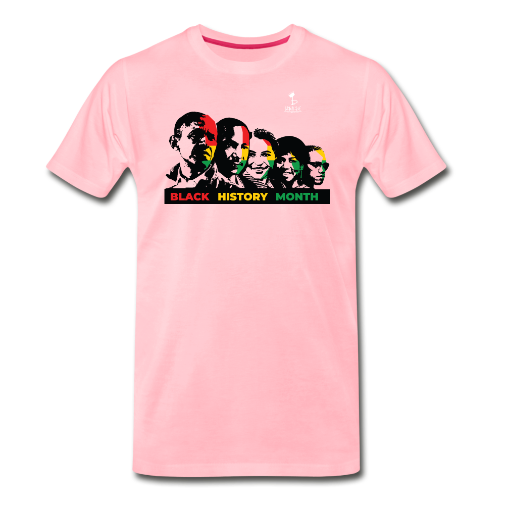 Black Leaders - Premium T-Shirt - pink