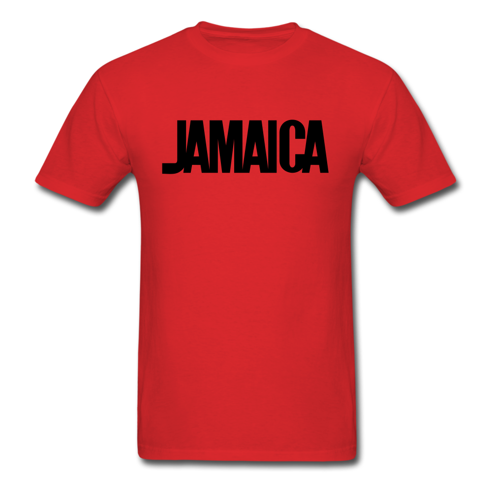 Jamaica Iconic Tourism T-Shirt - red