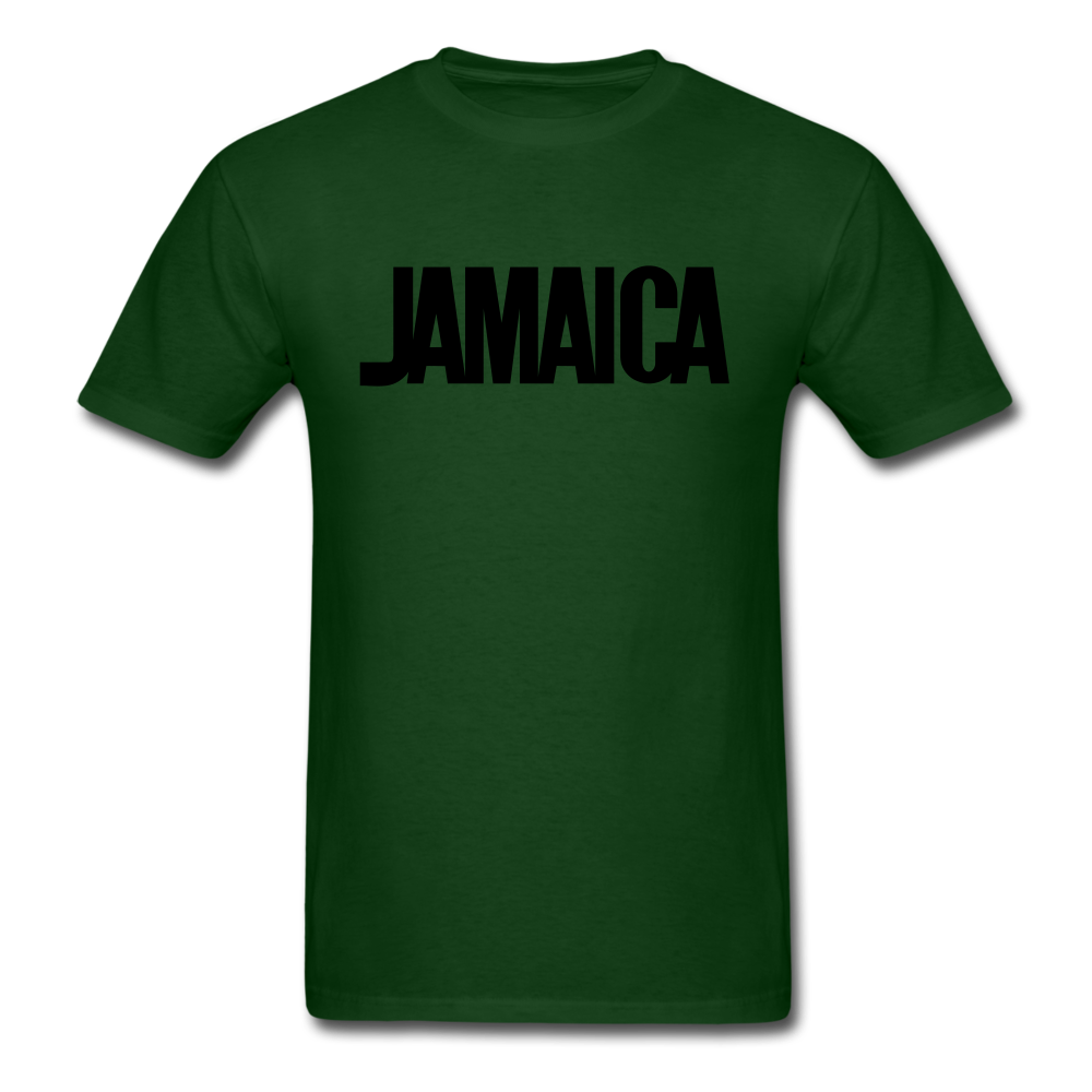Jamaica Iconic Tourism T-Shirt - forest green