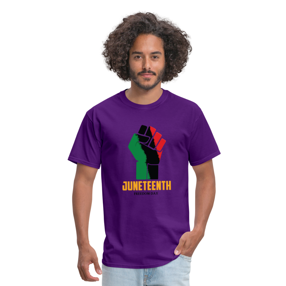 Juneteenth Freedom Day Classic T-Shirt - purple