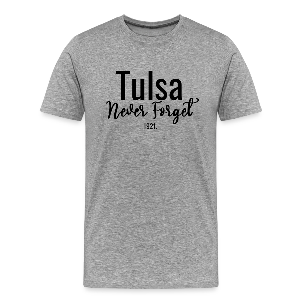 Tulsa - Premium T-Shirt - heather gray