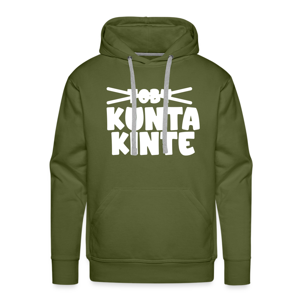 Kunta Kinte - Not Toby Hoodie - olive green