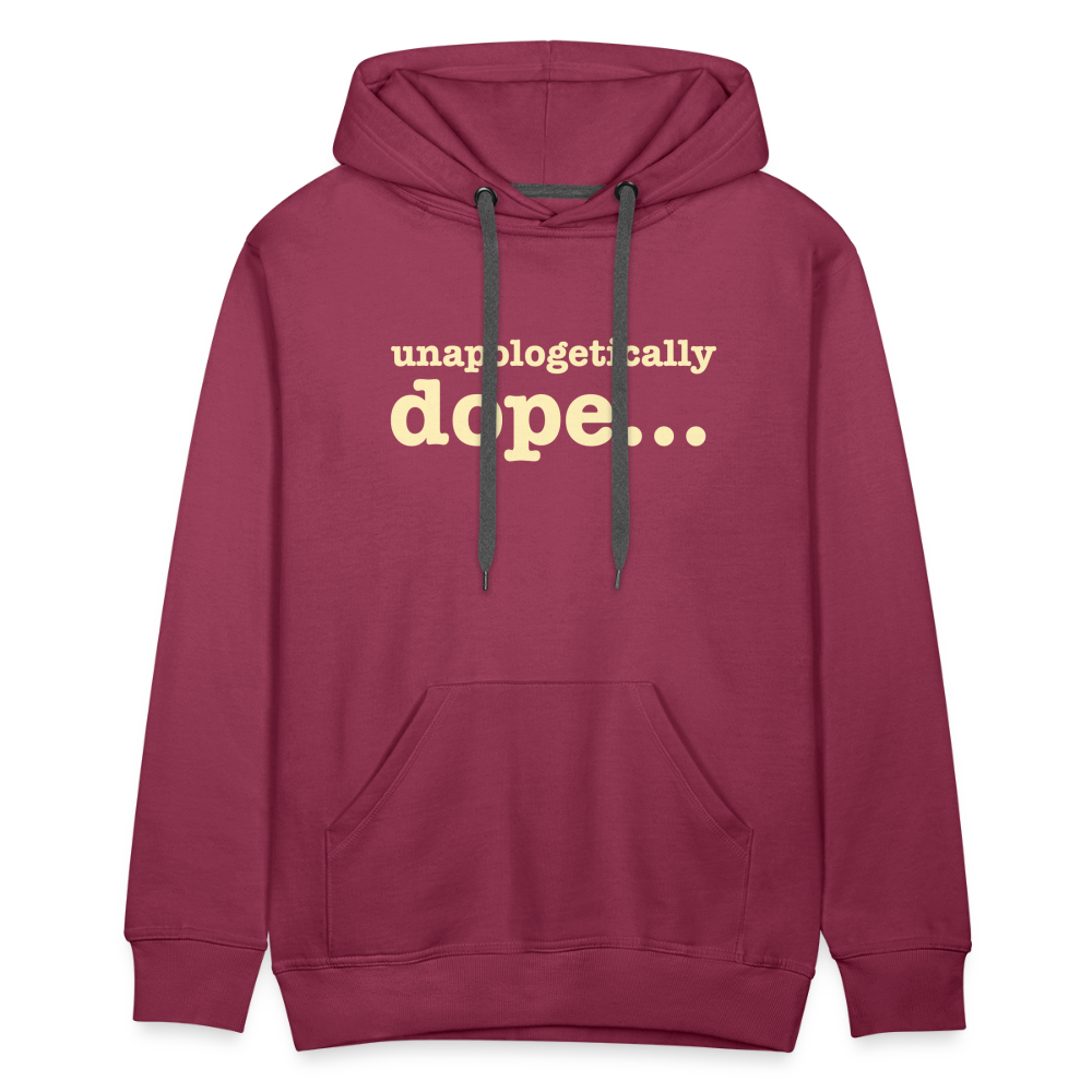 Unapologetically Dope - Sweatshirt - burgundy